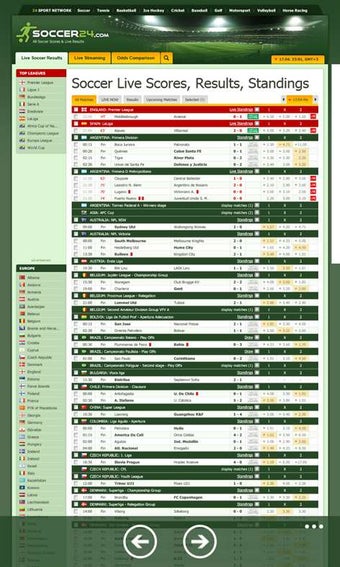 Imagen 2 para Soccer24 Mobile for Windo…