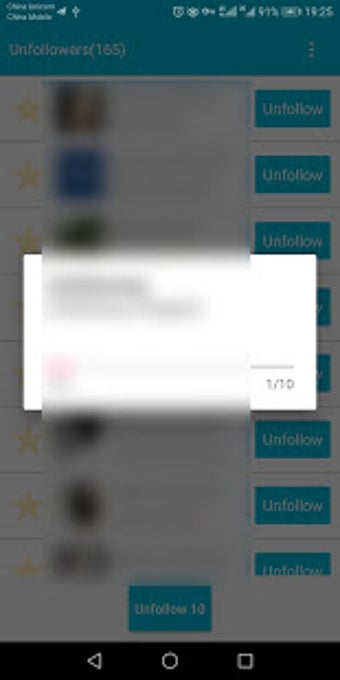 Image 1 for Unfollow Users Plus