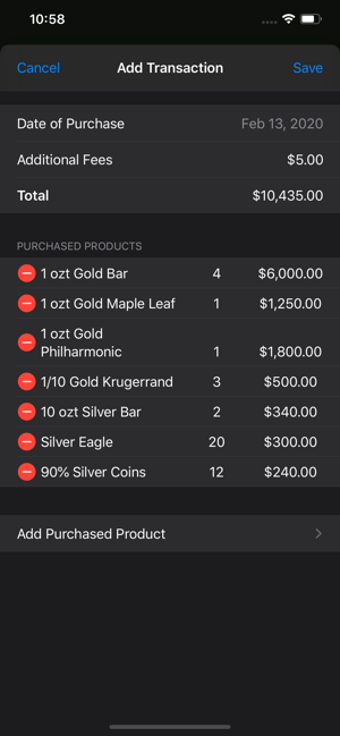 Image 3 for Gold Wallet - Bullion Tra…