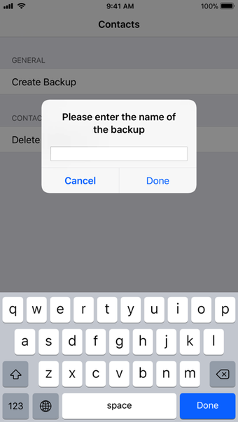 Imagen 0 para Contacts Backup for iPhon…