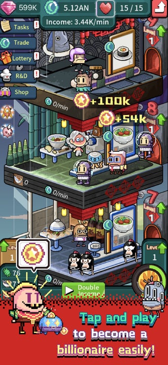 Image 1 for Foodie Tower: Idle Shop T…