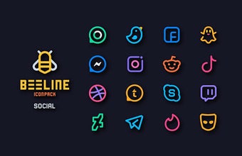 Imagen 1 para BeeLine Icon Pack
