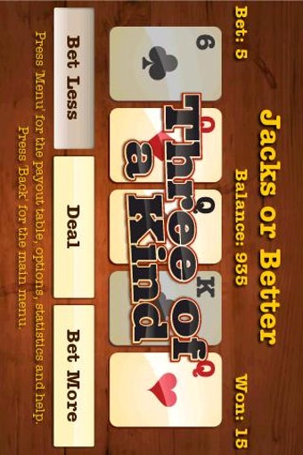 Imagen 1 para Wild West Video Poker Lit…