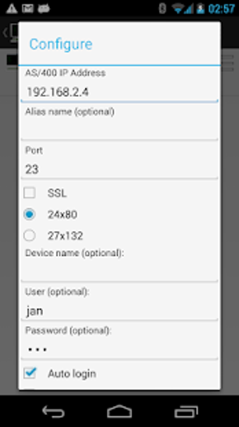 Image 0 for Mocha TN5250 LITE