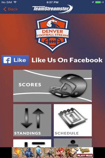 Image 0 for Football STREAM - Denver …