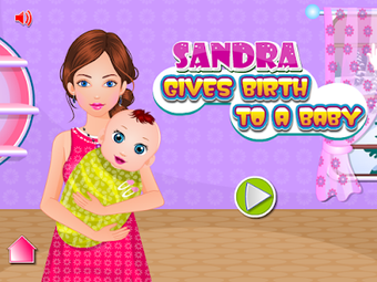 Image 0 for Sandra gives birth a baby