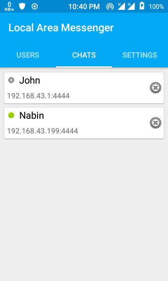 Imagen 3 para LAN Messenger - P2P Offli…