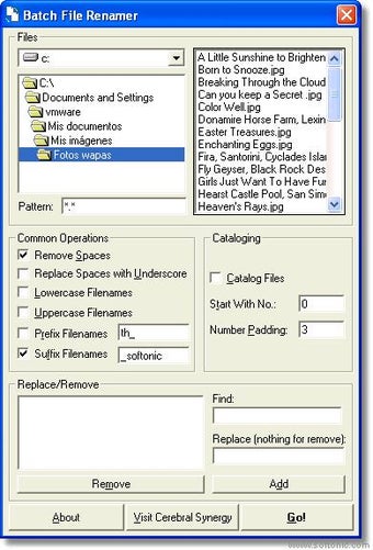 Image 0 for Batch File Renamer