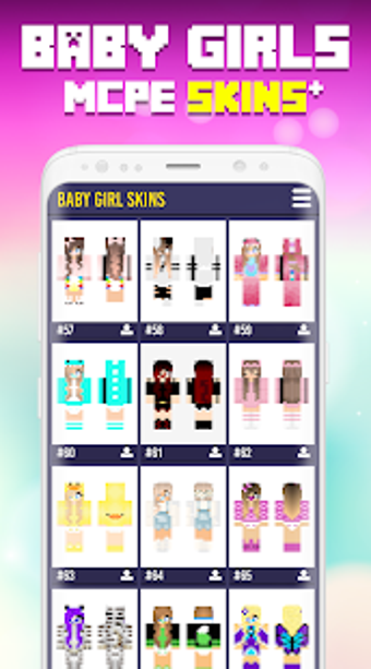 Image 2 for Cute Baby Girls Skins