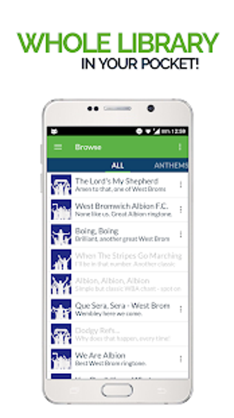 Imagen 1 para FanChants: West Brom Fans…