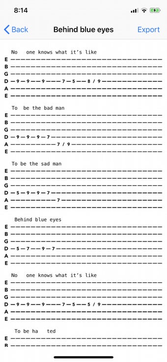 Image 0 for Guitar Tab Maker