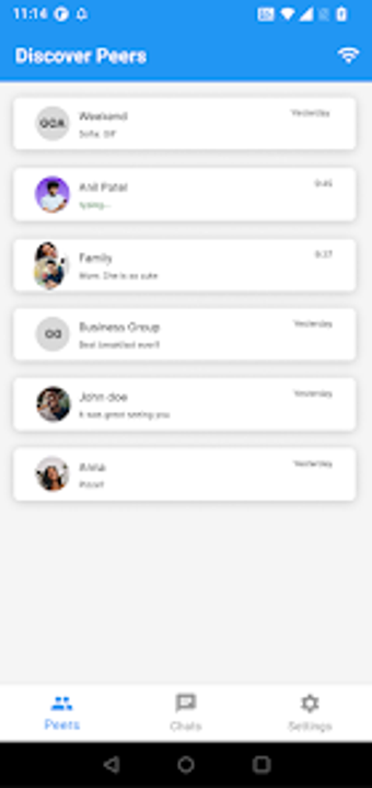 Image 0 for AirChat - Local Messaging