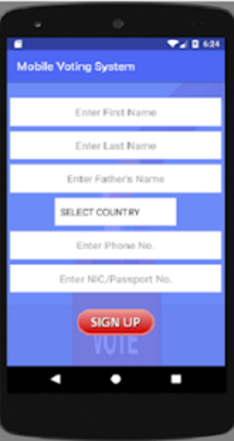 Image 1 for Mobile Voting System