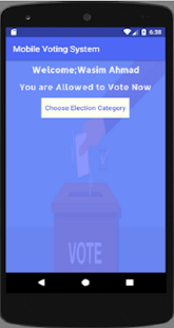 Image 0 for Mobile Voting System