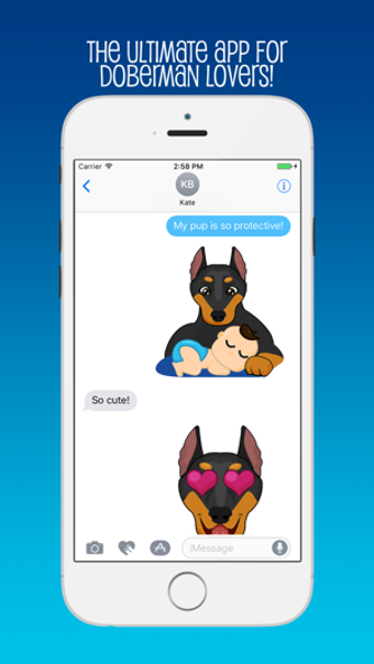 Image 3 for DobieMoji: Emojis for Dob…