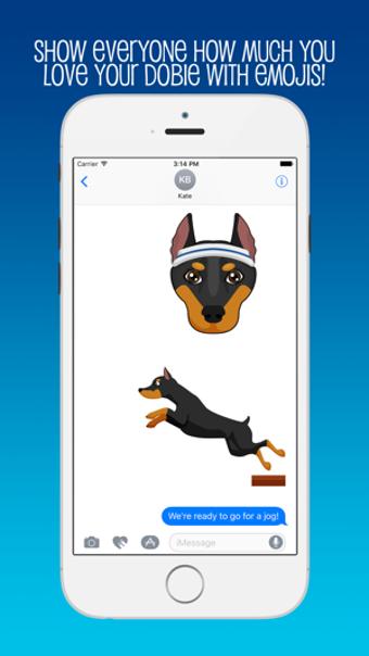 Image 1 for DobieMoji: Emojis for Dob…