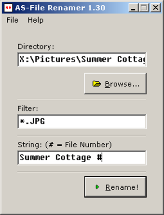 Imagen 0 para AS-File Renamer