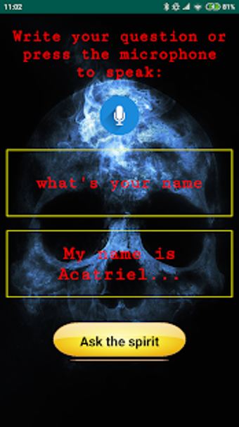 Imagen 0 para Ask Spirit Simulator