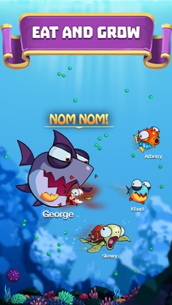 Imagen 1 para EatMe.io:  Hungry Fish At…