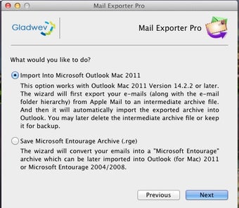 Image 1 for Mail Exporter Pro