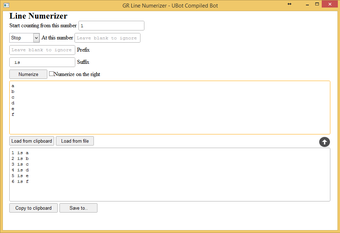 Imagen 2 para GR Line Numerizer