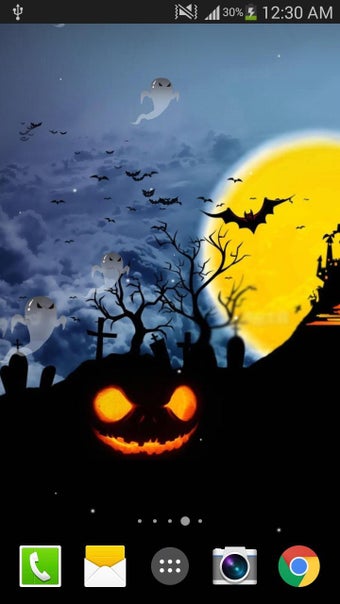 Imagen 2 para Halloween Live Wallpaper …