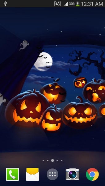Imagen 3 para Halloween Live Wallpaper …