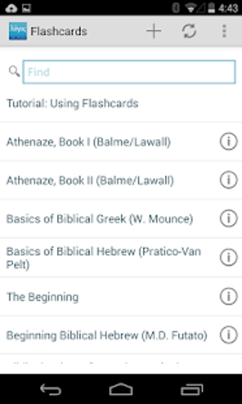 Image 0 for Flashcards for Greek & He…