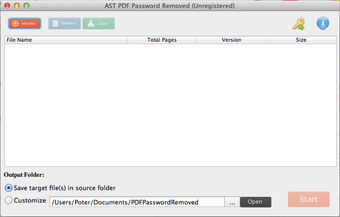 Image 0 for AST PDF Password Remover …