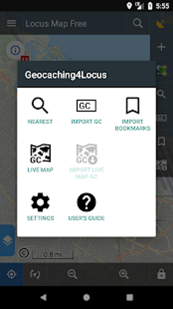 Image 2 for Locus Map - add-on Geocac…