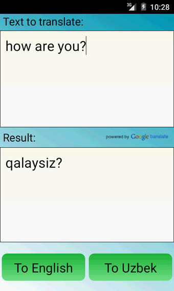 Image 0 for Uzbek English Translator