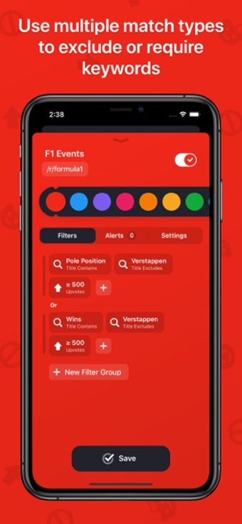 Image 0 for Pager: Alerts for Reddit