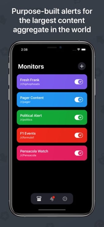 Image 2 for Pager: Alerts for Reddit