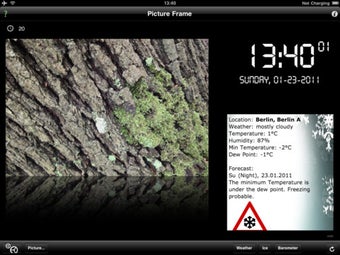 Imagen 3 para Picture Frame+Weather+Rad…