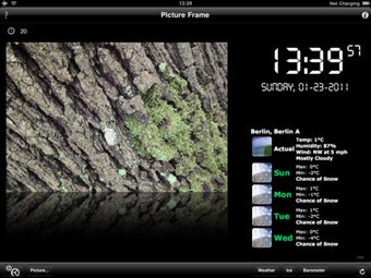Imagen 2 para Picture Frame+Weather+Rad…