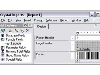 Image 0 for Crystal Reports Barcode F…
