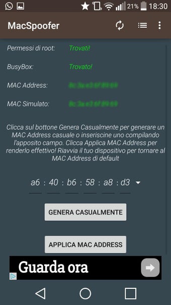 Image 0 for MacSpoofer