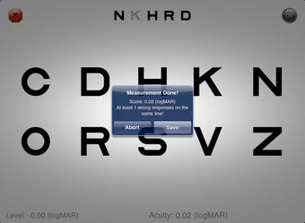 Image 1 for Visual Acuity Remote