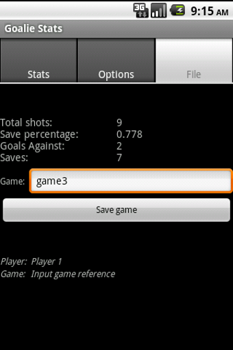 Imagen 0 para Youth Soccer Goalie Stats