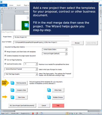 Image 1 for Proposal Pack Wizard