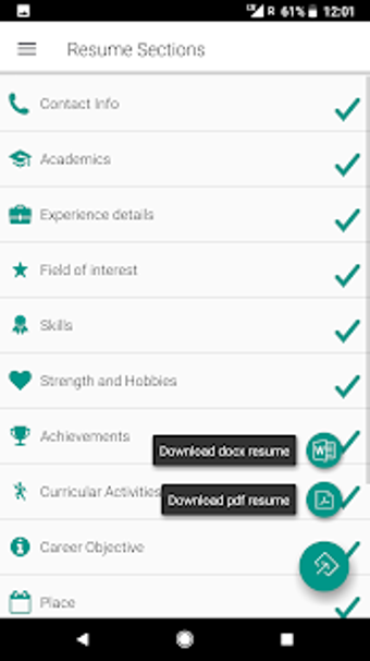 Image 0 for Free Resume Builder - Wor…