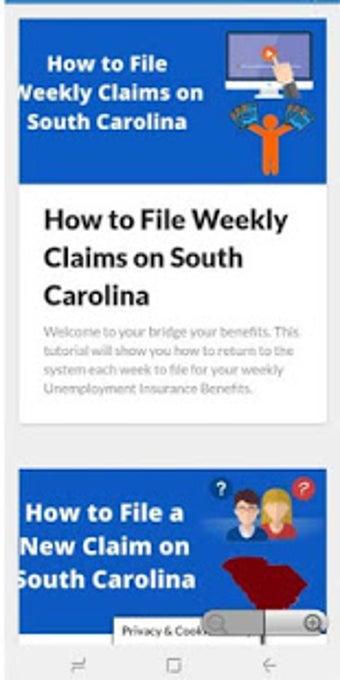 Image 0 for Sc Unemployment App