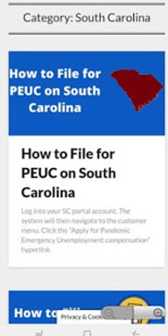Image 1 for Sc Unemployment App