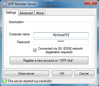 Image 0 for GPP Remote Server