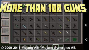 Image 1 for Guns mod for MCPE