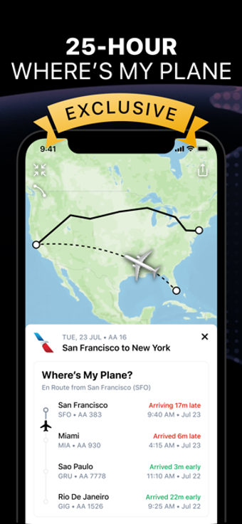 Image 3 for Flighty - Live Flight Tra…