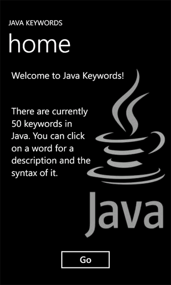 Image 0 for Java Keywords for Windows…