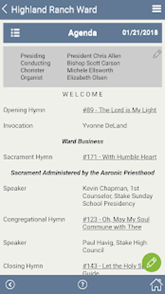 Image 0 for Sacrament Meeting Program…