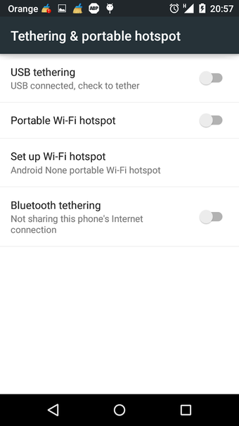 Image 2 for USB Tethering