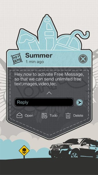 Image 2 for GO SMS PRO BANG THEME